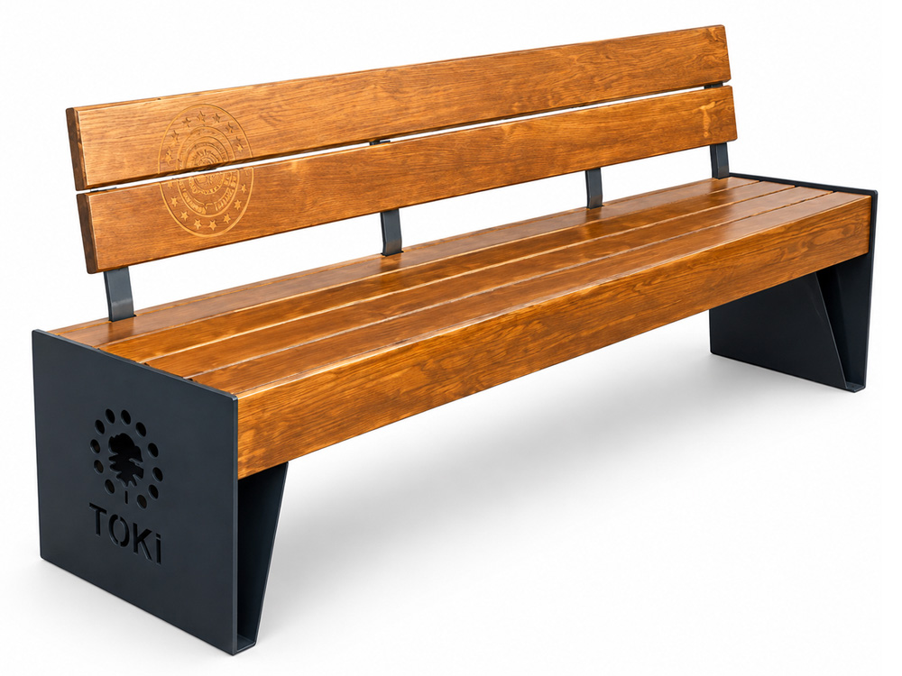 AKT-108 Metal Ahşap Banklar